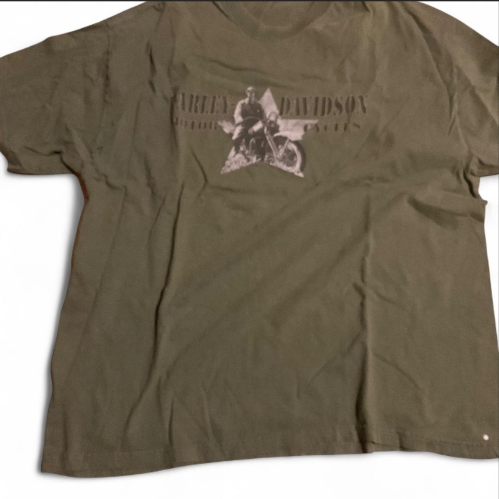 Harley-Davidson‎ Khaki Graphic Tee